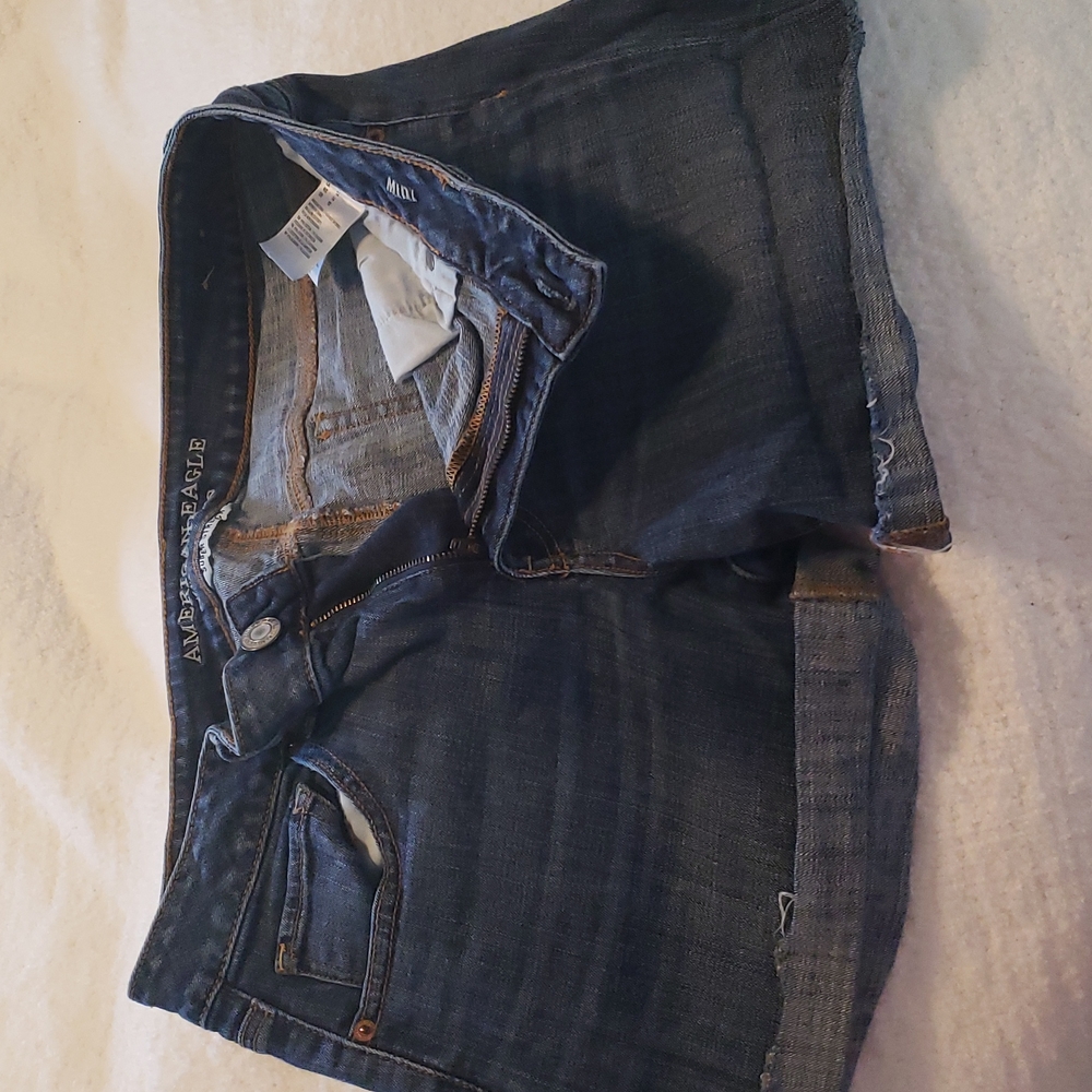 AE midi cut off shorts